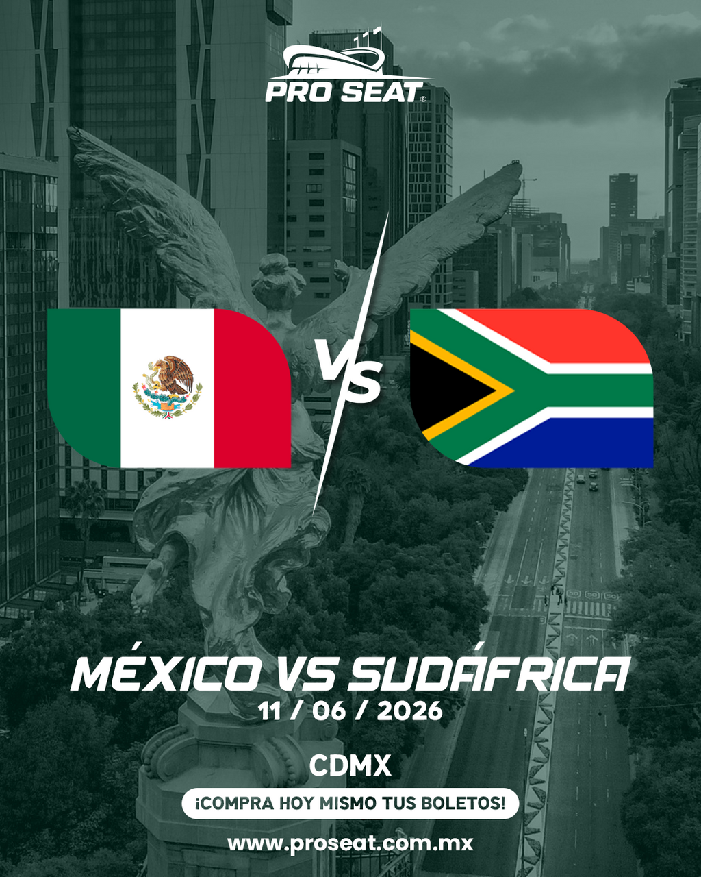 MEXICO VS SUDAFRICA MATCH 1 (INAUGURACIÓN)